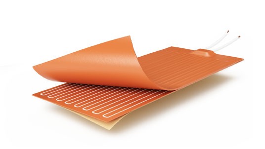 Tissus chauffants isolation silicone Tissus chauffants isolation silicone